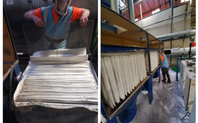 Maintaining Airflow and Dust Capture with Filter Bag Replacement