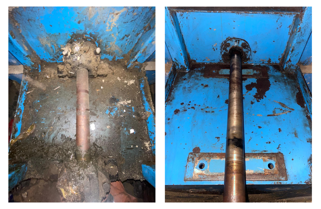 bearing replacement corrugated sector