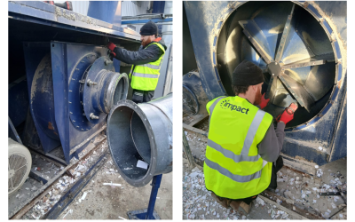 Fan Blade Changes and Custom Fabrication for Packaging Manufacturer