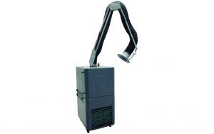 Dust and fume extraction arm and mobile filter unit