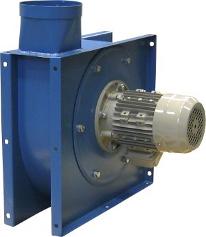 Dust and fume extraction fan
